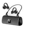 Luxury Handbag Style Clip Ear Headphones With Noise Cancelling Mic And Immersive Sound Open Ear Clip On Earbuds