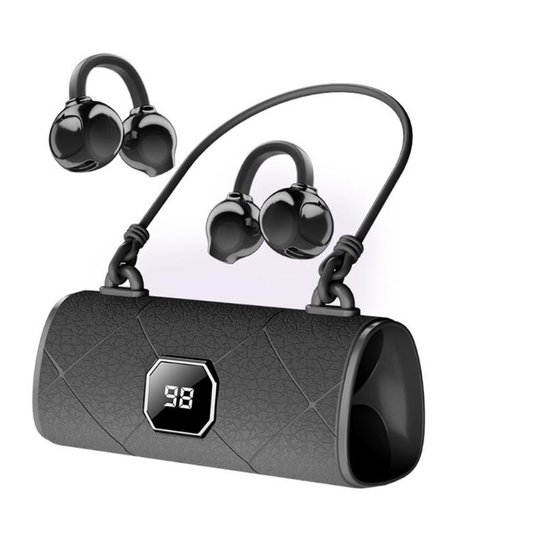 Luxury Handbag Style Clip Ear Headphones With Noise Cancelling Mic And Immersive Sound Open Ear Clip On Earbuds