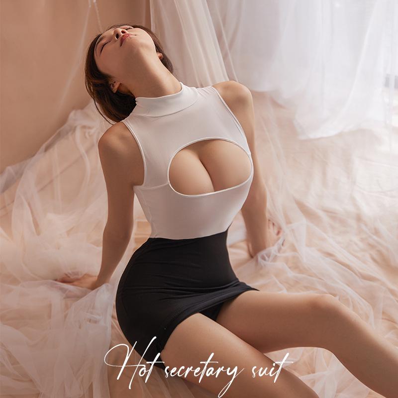 Night Fire Sexy Secretary & Teacher Role-Play Lingerie Set