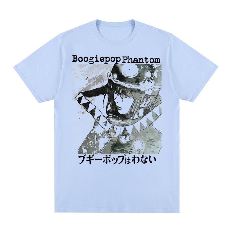 

Boogiepop Phantom Vintage T-shirt Japanese anime television Kouhei Kadono Cotton Men T shirt New Tee Tshirt Womens Tops 4XL