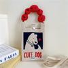Knitted Mobile Phone Bag For Women In Spring And Autumn Cute Cartoon Versatile One Shoulder Diagonal Cross Bag Travel Coin Purse Small Handbag