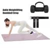 1Pair Dumbbell Foot Ankle Straps For Leg Lifting Gym Workouts Strength Training Foot Weight Holder