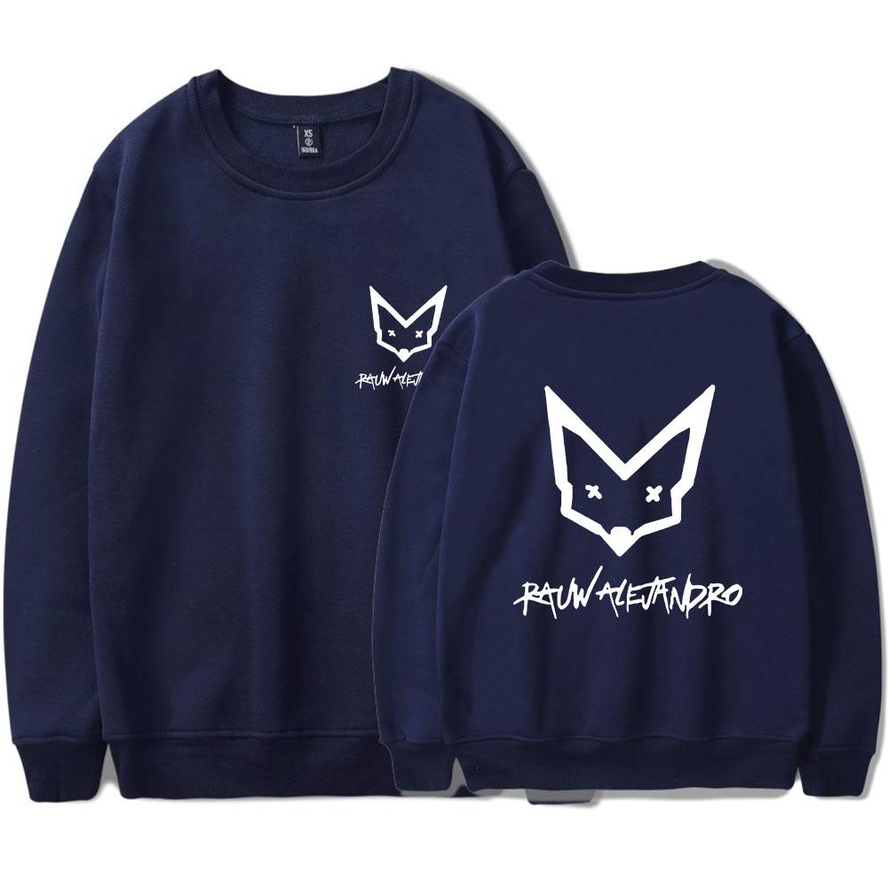 Women Men's Rauw Alejandro Print Hoodies Round Neck Hooded Sweatshirts Man Pullover Male Top Streetwear Outdoor Tracksuit