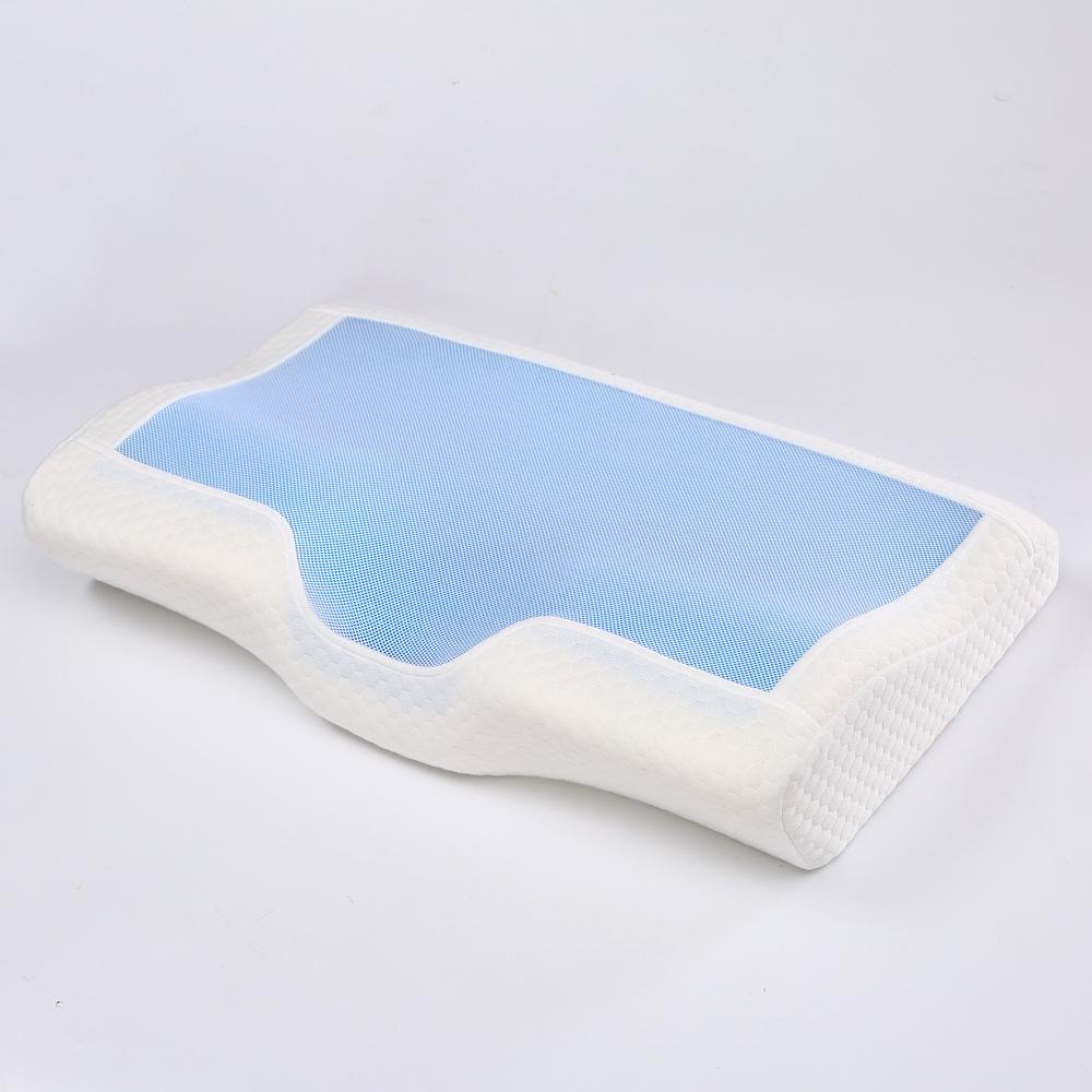 Gel Memory Foam Butterfly Pillow - Slow Rebound, Cool Touch Summer Sleeping Cushion