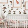 Cartoon Mushroom Combination Children's Room Home Wall Beautification Decorative Wall Stickers