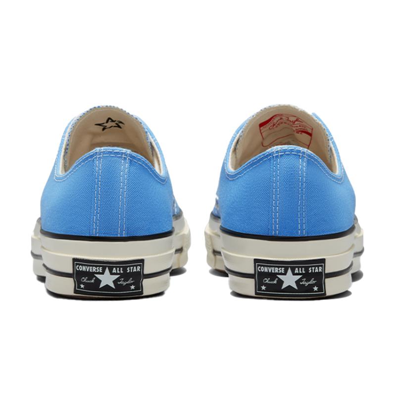 Converse 1970s Chuck Taylor All Star Low Top Casual Low-Top Espadrilles Unisex Blue