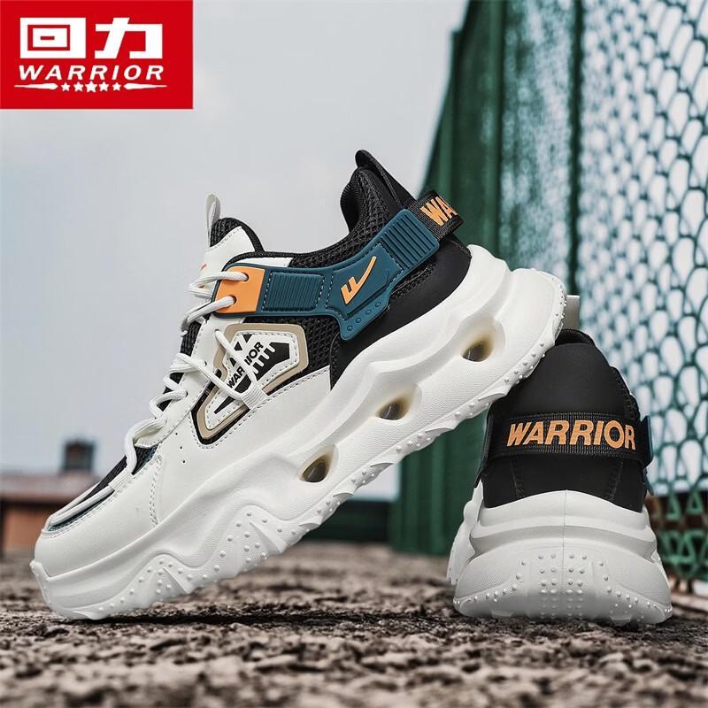 Warrior Men's L159C Summer Breathable Mesh Thick-Soled Casual Shoes