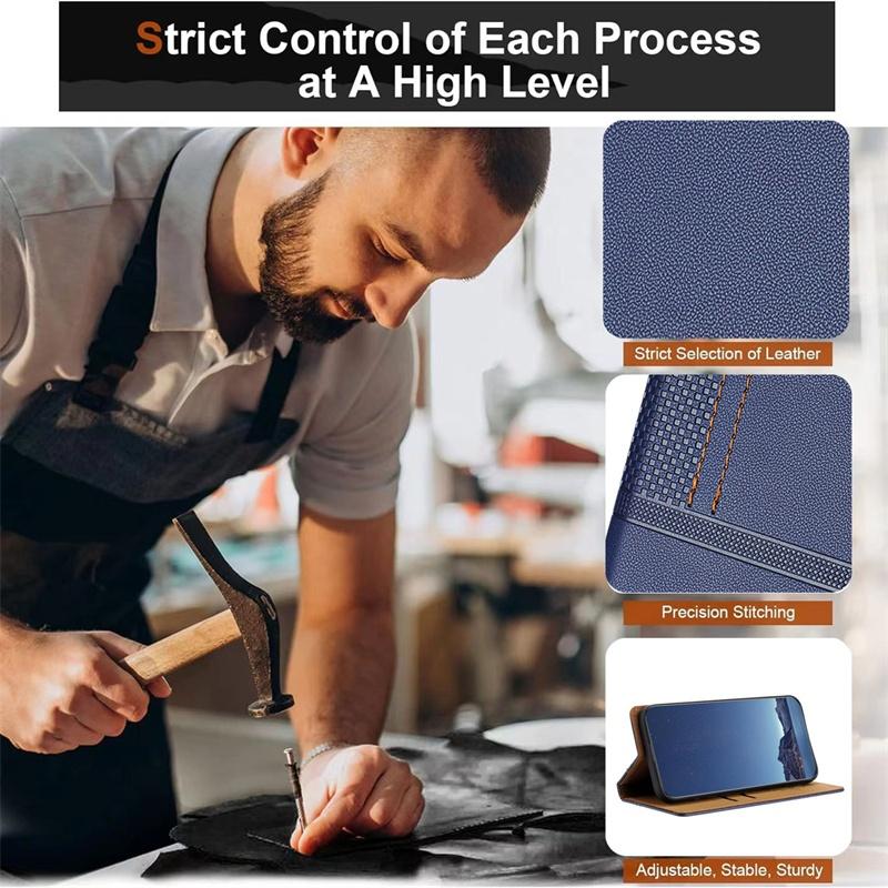 Leather Case for Realme Narzo 50i Prime 60 70 Pro 60X 70X N53 N55 N63 N65 V11 V13 V23 Q3 Q3i Note 50 4G 5G Protective Flip Wallet Cover
