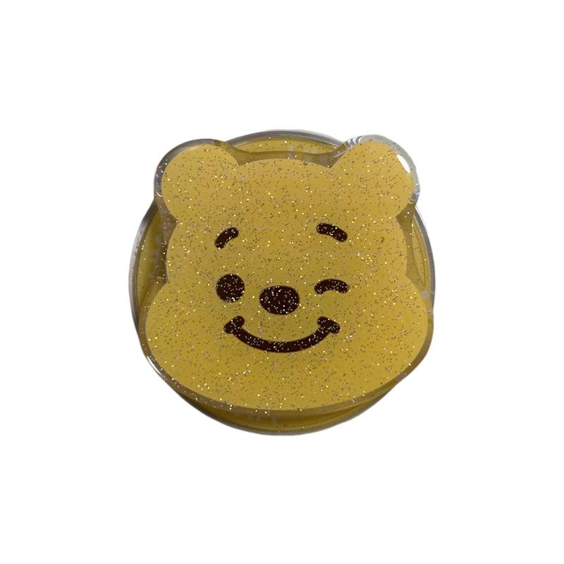 Korean Cartoon 9-Grid Phone Case for Samsung ZFlip6/Z5 with Color Block and Magnetic Stand