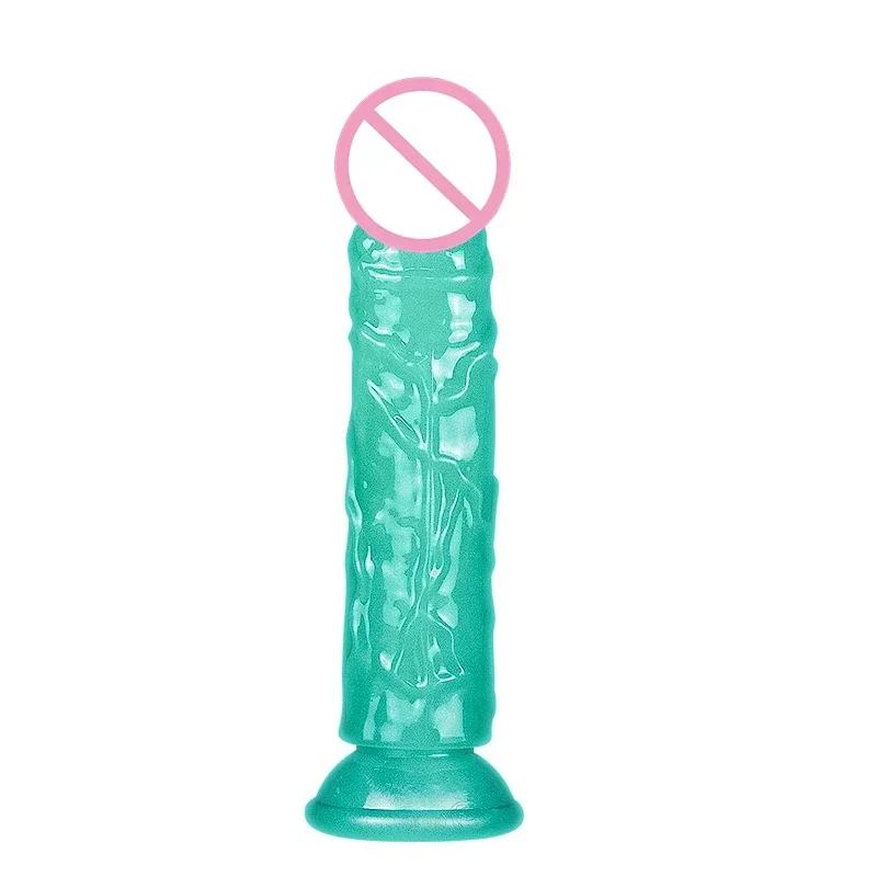 Luminous Simulation Dildo Realistic Penis for Women with Suction Cup XL Thick Couple Erotic Sex Anal Adult Toys for Men Toy