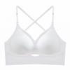 U-shaped beautiful back underwear, women's small breasts gather, thin large backless in summer, can be worn outside, anti-sagging and seamless bra