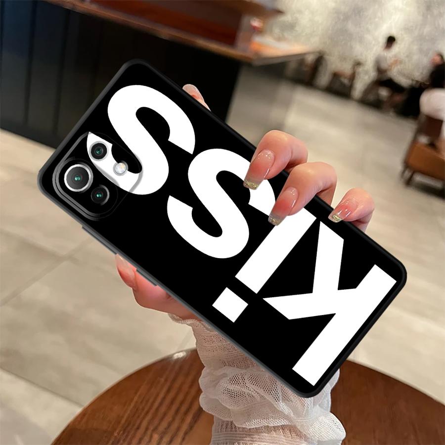 Letters Kiss Funda Phone Cover Case for Xiaomi Mi 12 11 11T 10T 12T Pro 12X 14 13 Lite