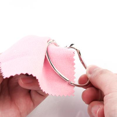 Louleur Polish Polishing Cloth Silver Color Cleaning Polishing Cloth Soft Clean Wipe Wiping Cloth For Gold Color Jewelry Tool
