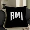 AMI Retro Style Cushion Covers Pattern Cushion Cover Suitable for Sofa Bedroom Car Pillow Cover