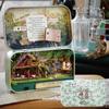 Quya DIY Theater Cabin Model Toy: Handmade Assembly Kit for Girls' Creative Birthday Gift