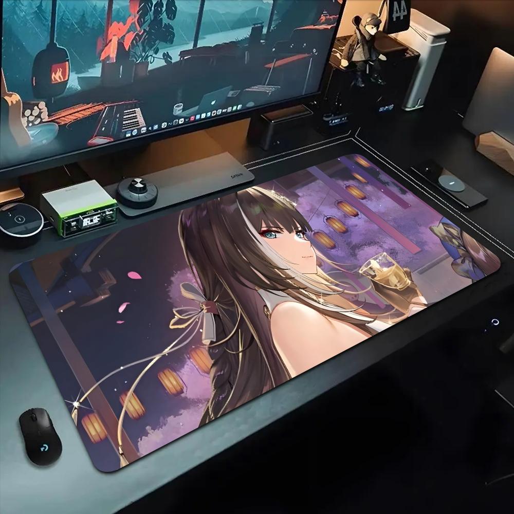 Baizhi Wuwa Mouse Pad 500X1000 Mm Large Gaming Mousepad Gamer XL Rubber Otaku Keyboard Pad Laptop Desk Mat