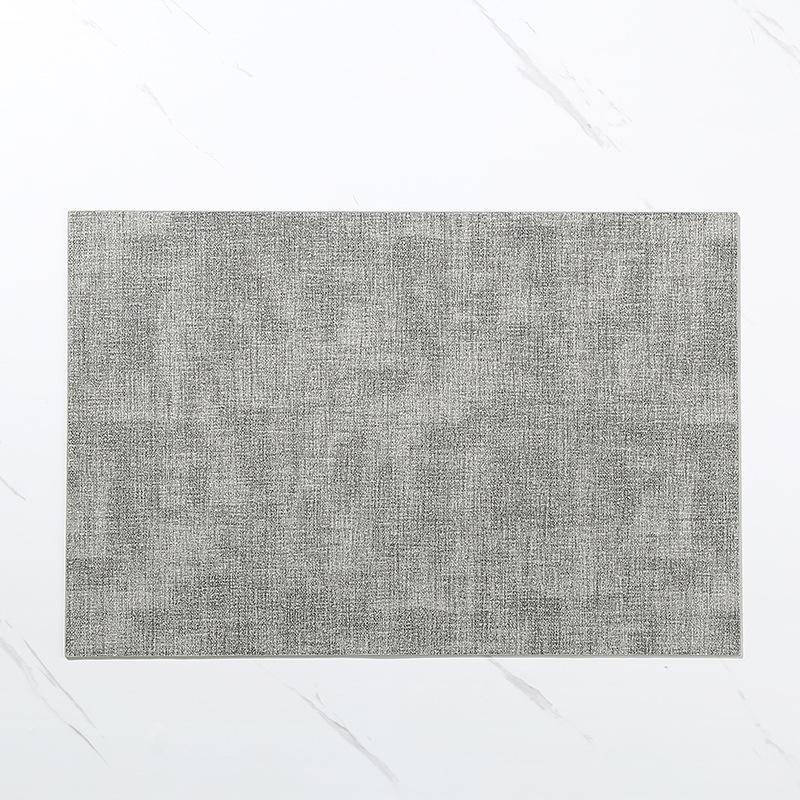 Spot Square Leather Western Food Mat Thermal Insulation Coaster Table Mat Home Dining Table Plate Mat Bowl Printable Tableware
