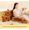 Capybara Long Body Pillow - Plush Toy and Sleeping Leg Cushion