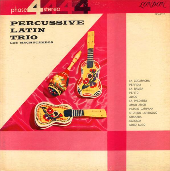 

LP Record LOS MACHUCAMBOS - Percussive Latin Trio SP44012 London Records US Latin Used