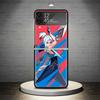 Valorant Jett Phone Case For Samsung Galaxy Z Flip 7 6 5 4 3 5G Cover ZFlip7 ZFlip6 ZFlip4 ZFlip5 ZFlip3 Coque Fundas Galaxy Z F