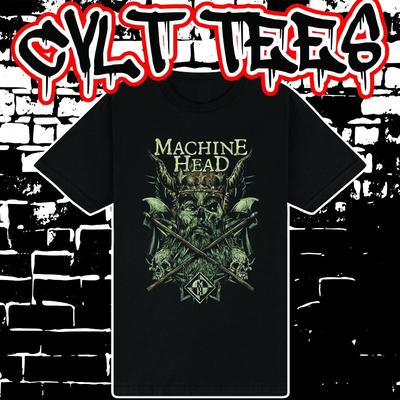 Machine Head Style Band Tee ~ 100% Cotton  Unisex T-Shirt