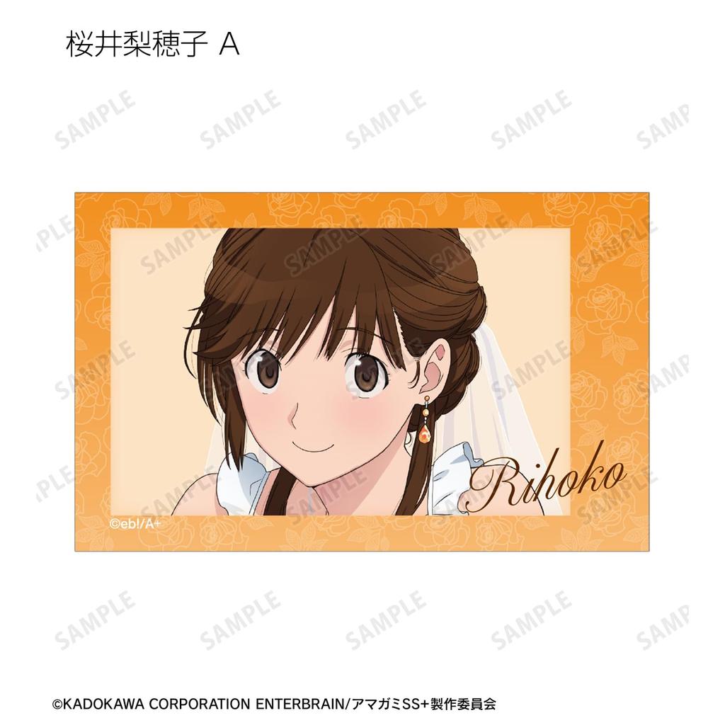 Amagami SS Plus Original Illustration Wedding Swimsuit Trading Instant Camera Style Illustration Box of 18 Ver. Cards,