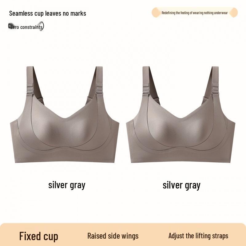 Anti-Sagging Seamless Bra for Small & Big Chests: Lifts, Gathers, and Minimizes for a Fuller Look