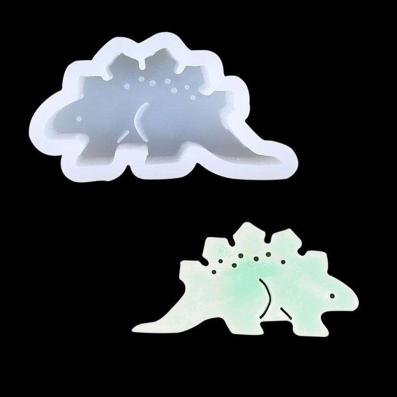Dinosaur Sugar Silicone Mold Cake Mold Vegetable Candy Cookie Mold Chocolate Ice Block French Dessert Cake Decorations