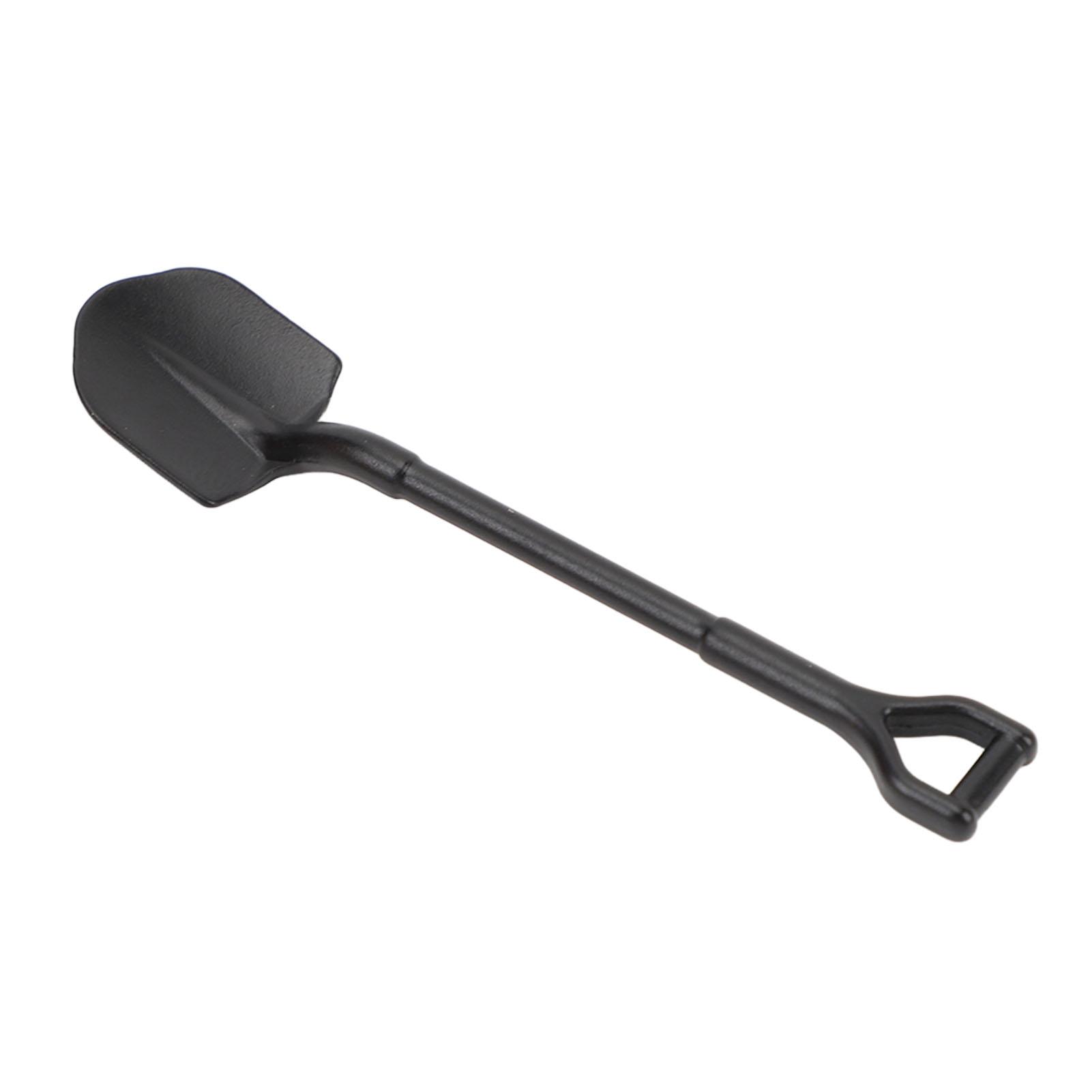 

2PCS RC Metal Shovel Iron RC Shovel Decor Simulation Accessory for SCX24 1/18 1/24 RC Crawler Cars