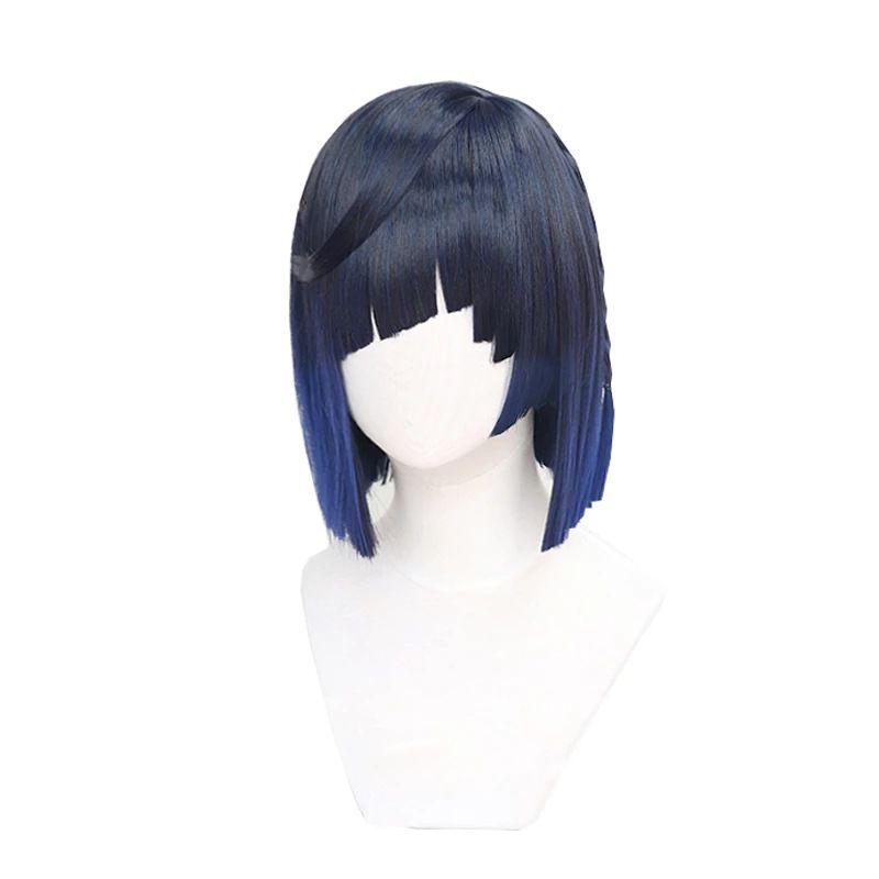 Genshin Impact Yelan Wig Cosplay Prop Heat-resistant Adjustable