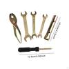 Motorcycle Repair Tool Kit Maintenance Tools Pliers Spark Plug Socket Spanner Wrench with Storage