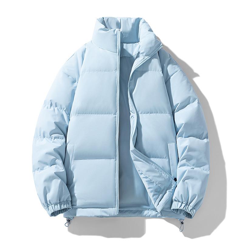 Cotton-padded Men's New Winter Thickened Warm Bread Clothes Couple's Multi-color Versatile Casual Simple Cotton Clothes