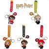 Potter Harry Ron Hermione Malfoy Keyring Keychain Pendant Figure Toy Xmas Gift