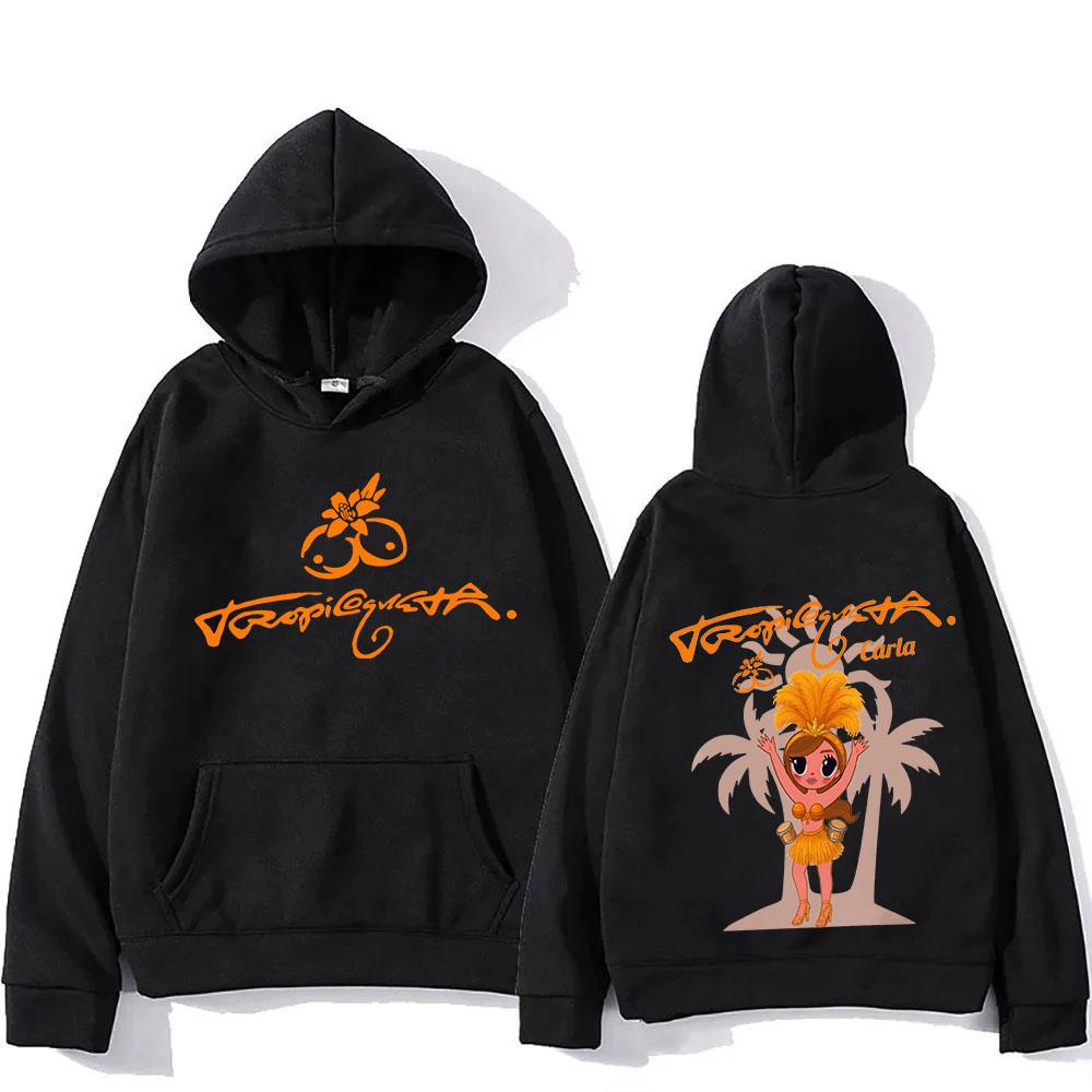 Tropicoqueta Hoodie KAROL G 2025 Album Printing Sweatshirts Long Sleeve Female Hooded Pullovers Fleece Warm Unisex Streetwear