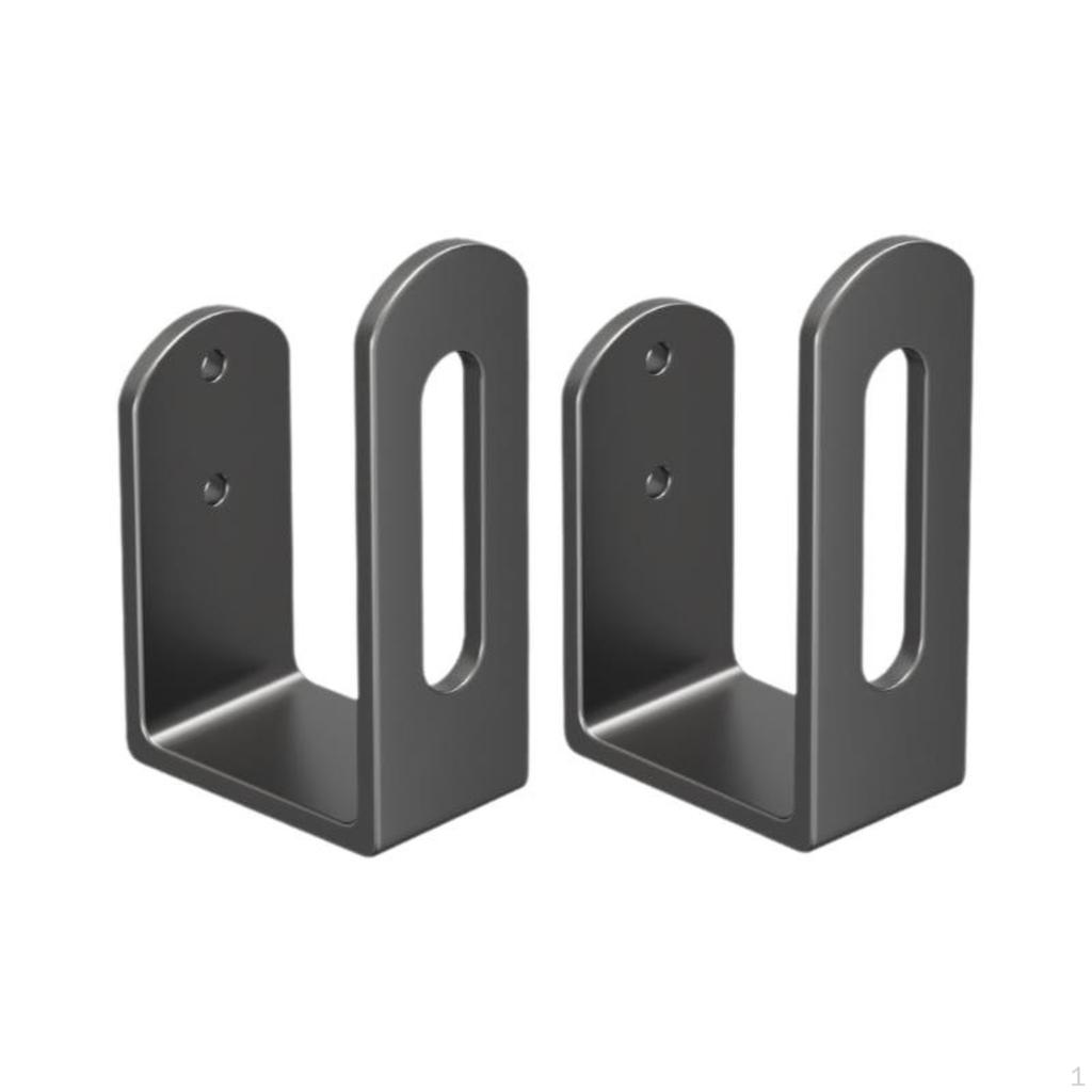 Pot Lid Organizer, holeKitchen Storage Rack, MultiPurpose Holder Gray 1 Pair
