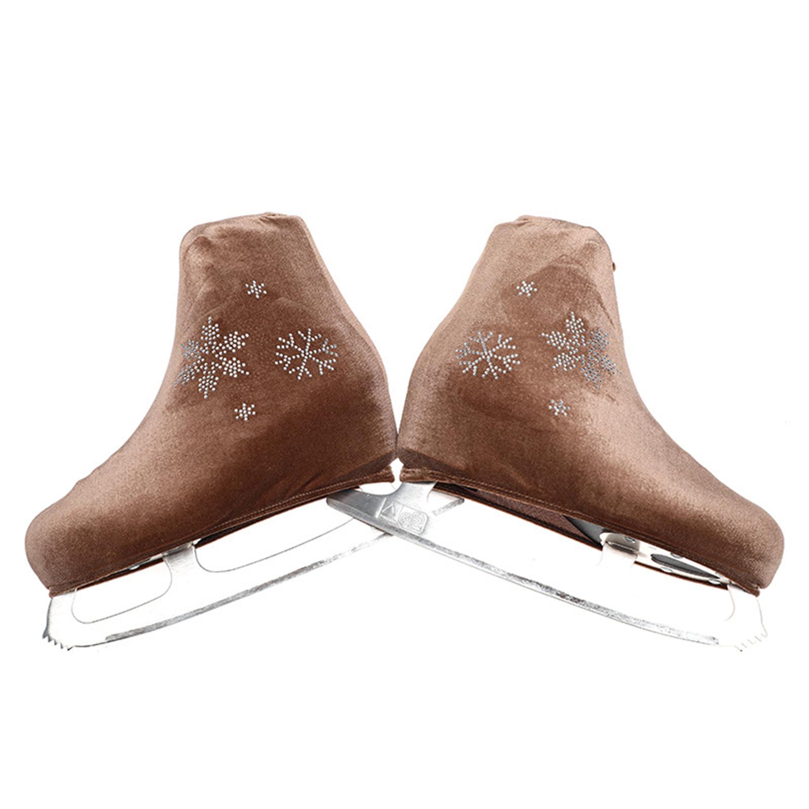 Чехлы для фигурных коньков эластичные, защита для ледовых коньков, чехлы для уличных коньков, защита для ботинок и ледовых коньков, прочные 4