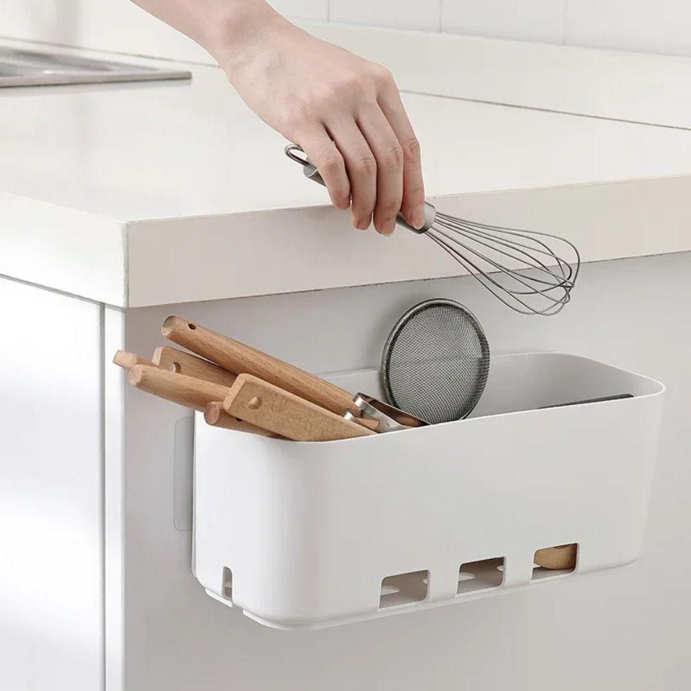 Wall-mounted Hanging Storage Basket Cabinet Storage Sink Organizer Kitchen Bathroom