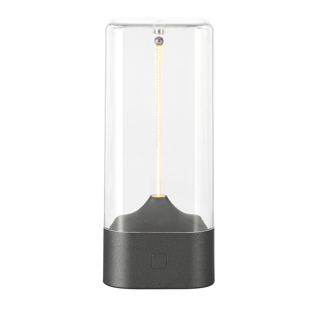 Minimalist Cordless LED Desk Lamp, Rechargeable, Portable, Ambient Mood Lighting