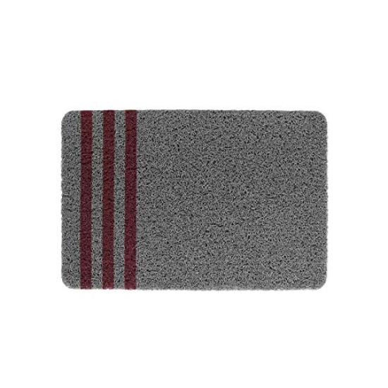 Dulton Interior Goods PVC Mat S Size PVC MAT Gray/Red GRAY/RED H19-0079S/GRD