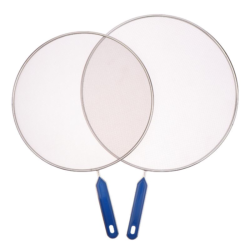 Grease Splatter Screen Guards Mesh Stainless Steel Anti Splatter Guard Oil Net Splash Cover Pan Pot Frying Oil Cooking Cover