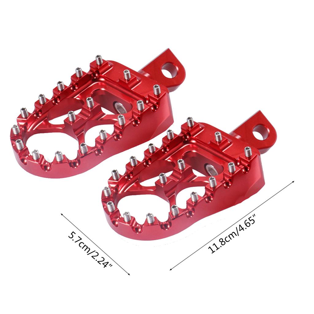 CNC Wide Foot Pegs Motorcycle Footrest Foot Pegs Motorcycle Modification Tool