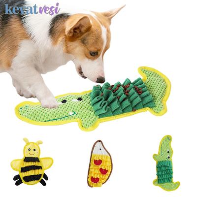 Tappetino per l'addestramento all'annusamento del cane domestico, giocattoli divertenti per cani, puzzle, tappetino interattivo per l'alimentazione lenta del cane, giocattolo per l'addestramento alle abilità di foraggiamento, forniture per animali domestici