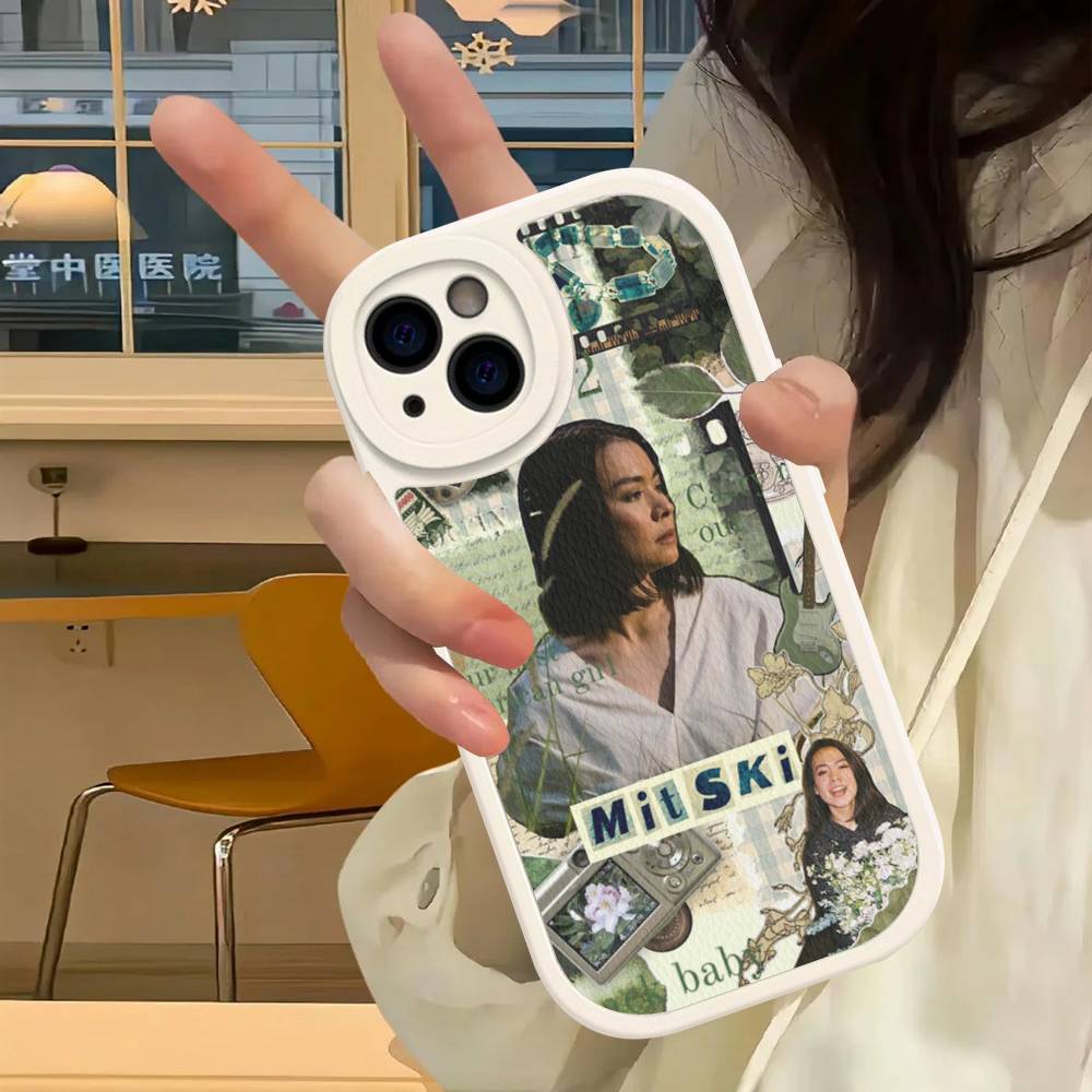 Popular Singer M-Mitski Phone Cover For IPhone 11 12 13 14 15 16 Pro Max Mini Plus Soft Leather Case