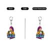 2D Plane, Acrylic Cartoon Keychain, Can Be Hung On Schoolbags, Shoulder Bags, Keys,Cute Keychain,Dressing Embellishment.