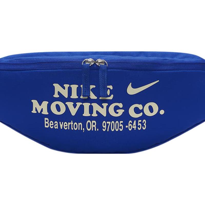 

Nike Heritage Polyester One Shoulder Crossbody Fanny Pack Regular Unisex Blue Casual DV6072-405 синий