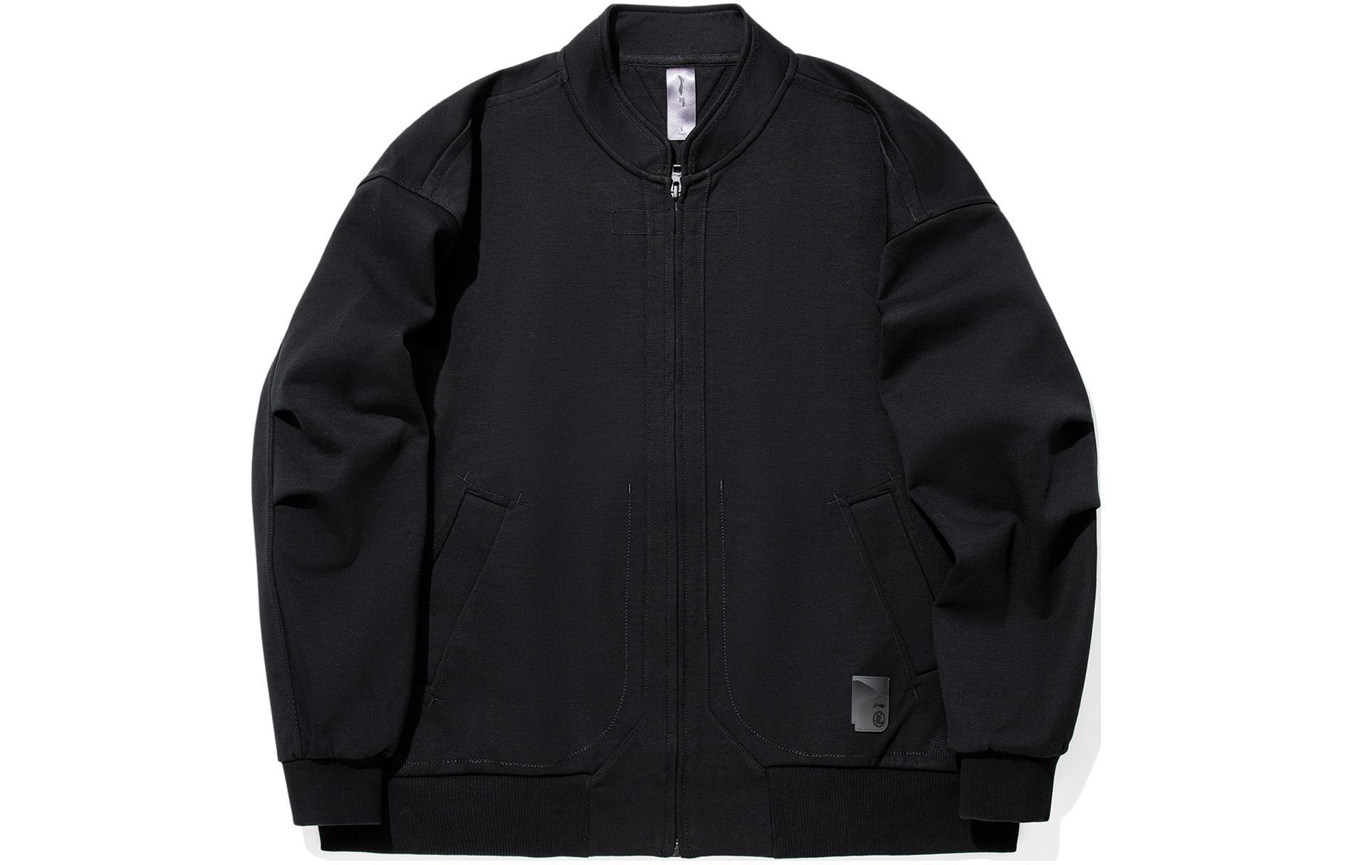 Li Ning x CHENGLONG,LIANMINGKUAN Jackets & Coats Men s Black AFDU243-1 S