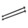 2Pcs Rear Drive Shaft Steel Black RC Toy Car Accessory Parts for ZD Racing 10 7191 1 10 RC Off Road Vehicle