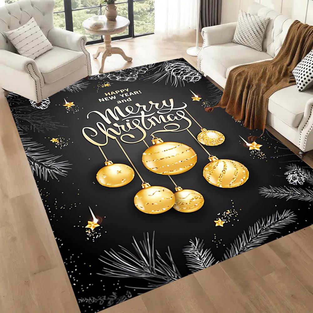 Nightmare Before Christmas Floor Mats for Living Room, Bedroom and Room Decoration Are Suitable for Gifts.