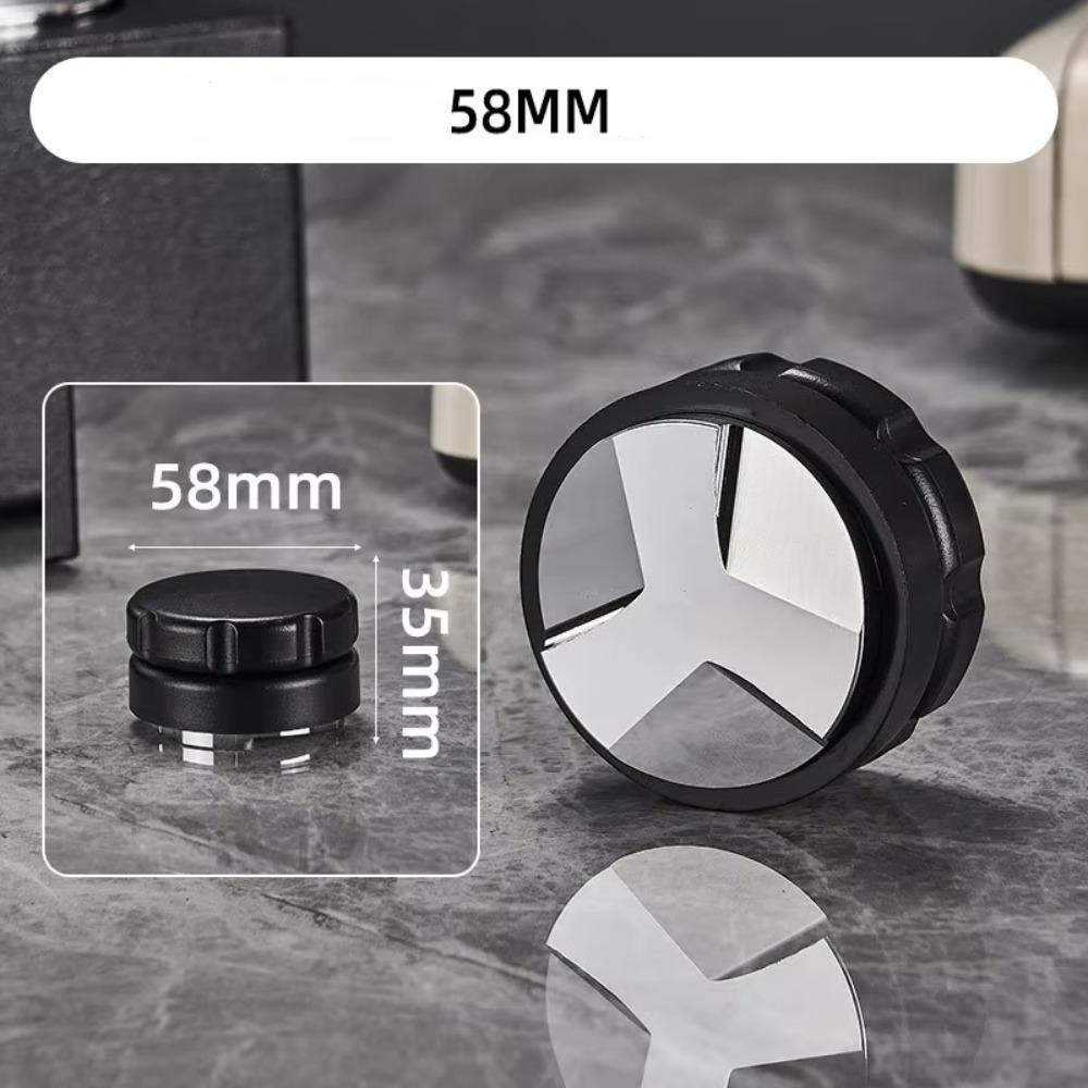 Convex Base Coffee Powder Hammer Three Angled Slope Espresso Distribution Tool  Barista