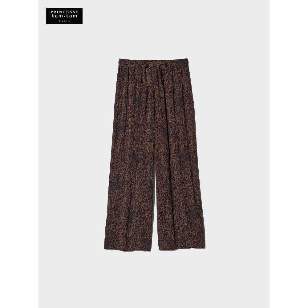Uniqlo Japan Rayon Print Long Pants